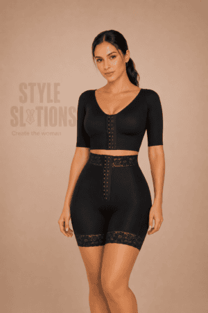 Liftend Short met Hoge Taille