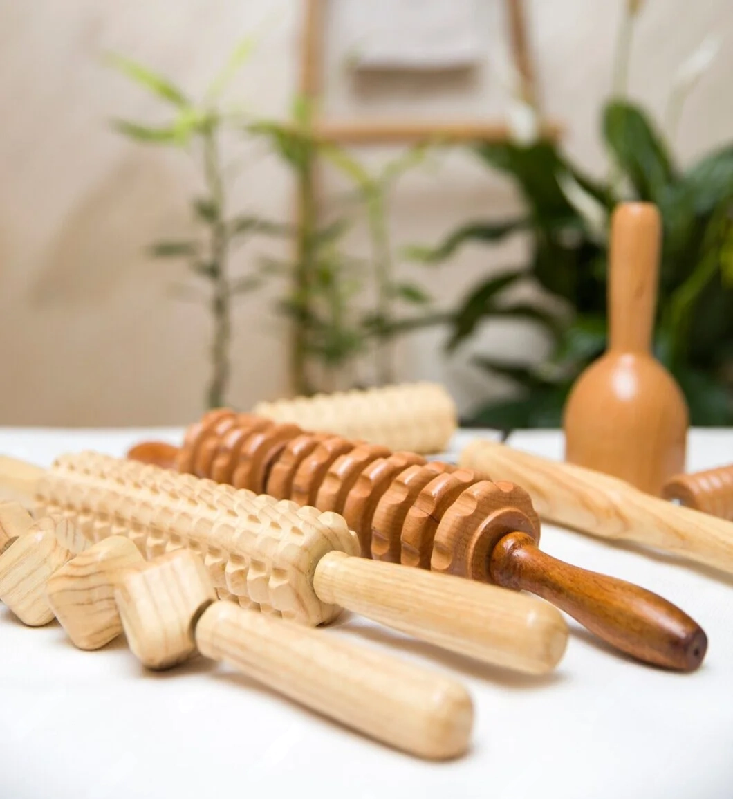 Maderotherapie Wooden Tools Treatment